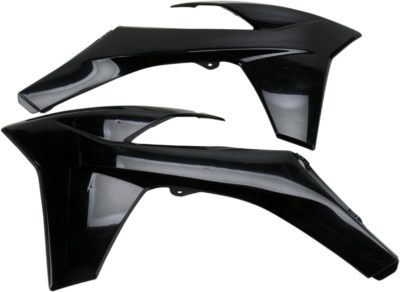 UFO Kühlerspoiler für KTM SX/SX-F/EXC 125 12-13 BLACK