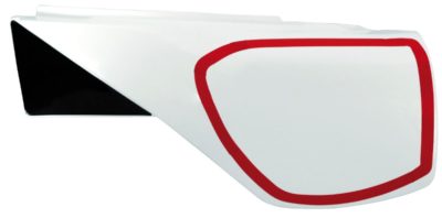 UFO VINTAGE Seitenteile YAMAHA TT600 (84-92) WHITE