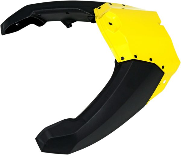 UFO AIRBOX COVER YAMAHA YZF/WRF BLACK-YELLOW