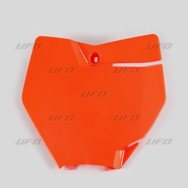 UFO Nummerntafel vorn für KTM SX/SX-F 125 FLUO ORANGE