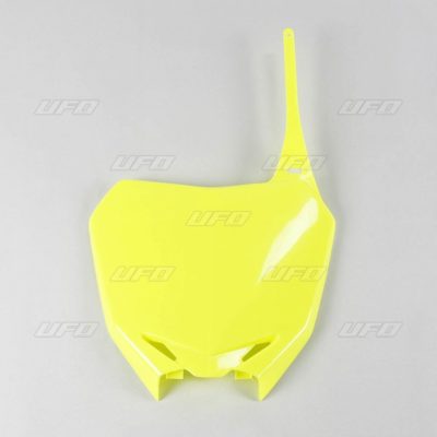 UFO Nummerntafel vorn SUZUKI RMZ250/450 FLUO YELLOW