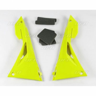 UFO AIRBOX COVER HONDA CRF 450R/RX FLUO YELLOW