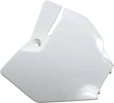UFO Nummerntafel vorn für KTM SX 85 18 WHITE