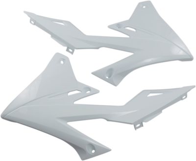 UFO Kühlerspoiler SUZUKI RMZ450 18 WHITE