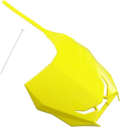 UFO Nummerntafel vorn SUZUKI RMZ450 YELLOW