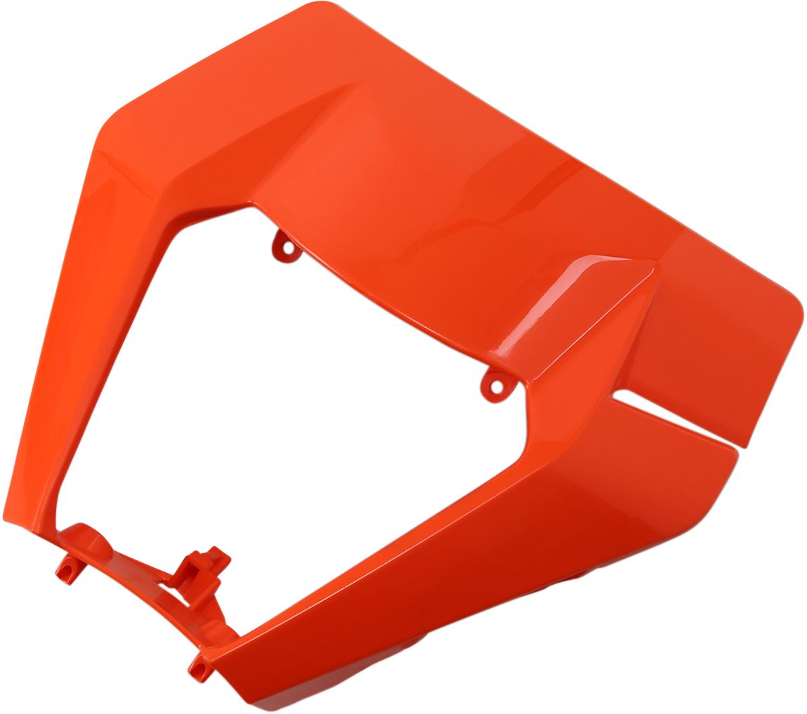 UFO Lampenmaske PLASTIC für KTM EXC 250 17-19 ORANGE