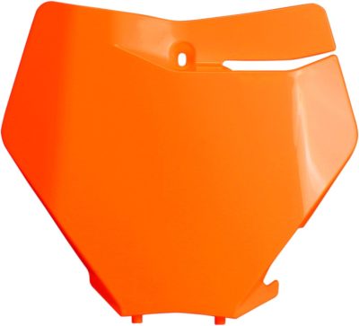 UFO Nummerntafel vorn für KTM SX/SX-F 125 19- ORANGE