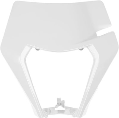 UFO Lampenmaske KTM EXC 20- WHITE