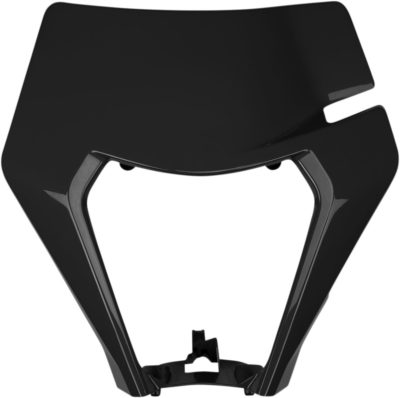 UFO Lampenmaske für KTM EXC 20- BLACK
