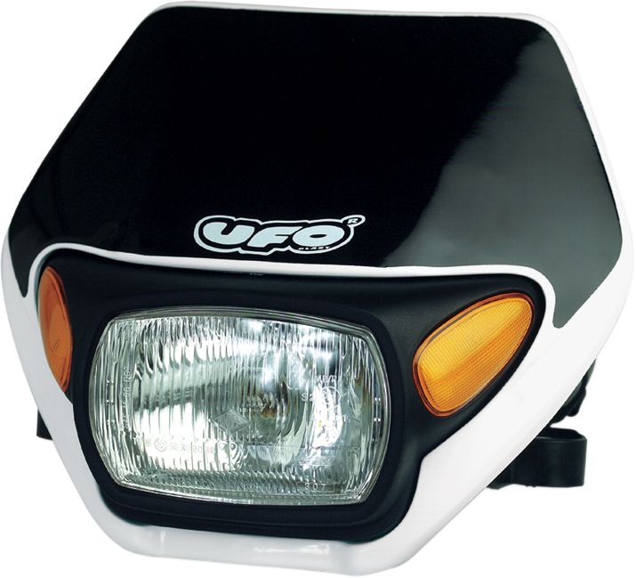 UFO OREGON Lampenmaske W/TURN-SIGNALS (12V/35W) BLACK