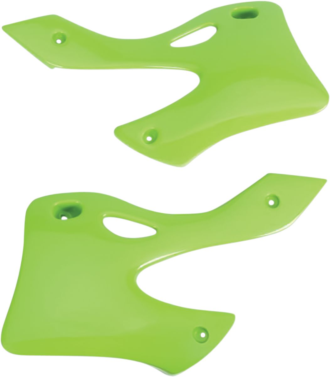 UFO Kühlerspoiler KAWASAKI KX125/250 KX-GREEN