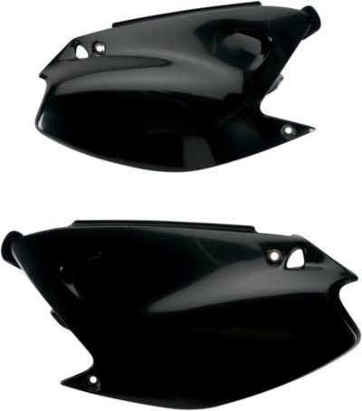 UFO Seitenteile KAWASAKI KX125/250 03-08 BLACK
