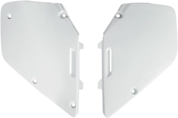 UFO Seitenteile SUZUKI RM125/250 96-00 WHITE