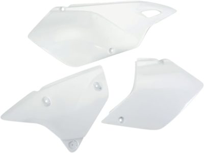 UFO Seitenteile SUZUKI DRZ 400 00-06 WHITE