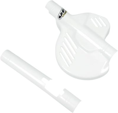 UFO FRONT DISC GUARD HONDA XR600R WHITE