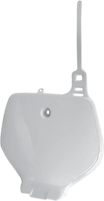 UFO Nummerntafel vorn YAMAHA YZ/YZF/WRF 92-99 WHITE