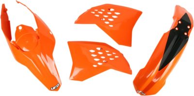 UFO Plastikkit für KTM EXC 125 09-10 OEM-COLOR