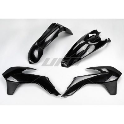 UFO Plastikkit für KTM EXC/EXC-F 125 14-16 BLACK