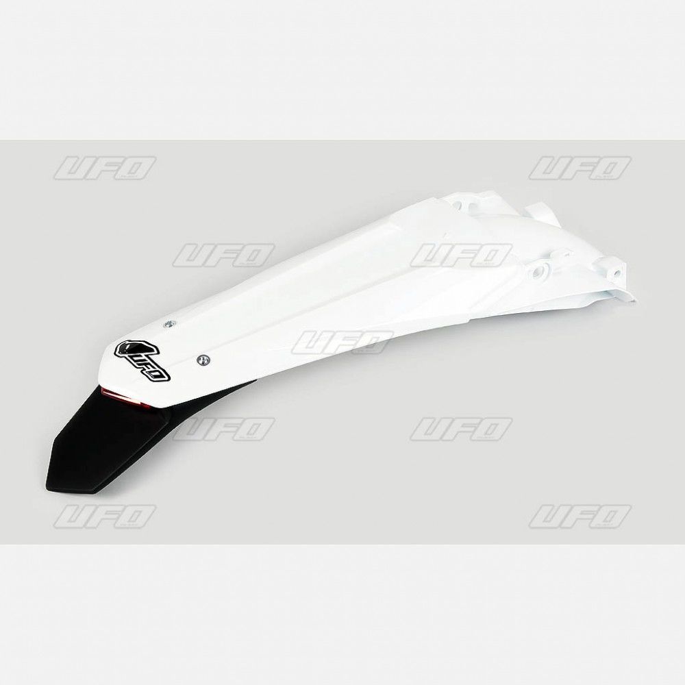 UFO ENDURO Hinterradkotflügel W/ LED-LIGHT HONDA CRF250/450R WHITE