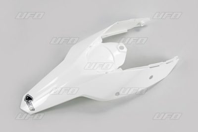 UFO Hinterradkotflügel W/Seitenteile für KTM EXC 125 WHITE