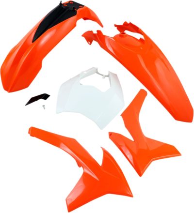 UFO Plastikkit für KTM EXC 125 12-13 OEM