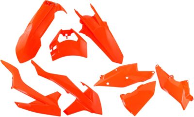 UFO Plastikkit für KTM EXC 250 17-19 FLUO ORANGE