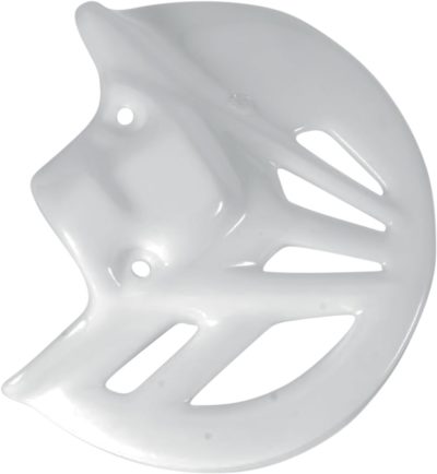 UFO GUARD DISC VORN HONDA CR125 WHITE