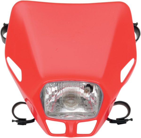 UFO FIRE-FLY SINGLE Lampenmaske (12V/35W) CRF-RED