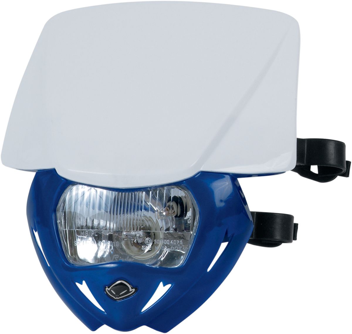 UFO PANTHER Lampenmaske (12V/35W) DUAL COLOR WHITE/REFLEX-BLUE