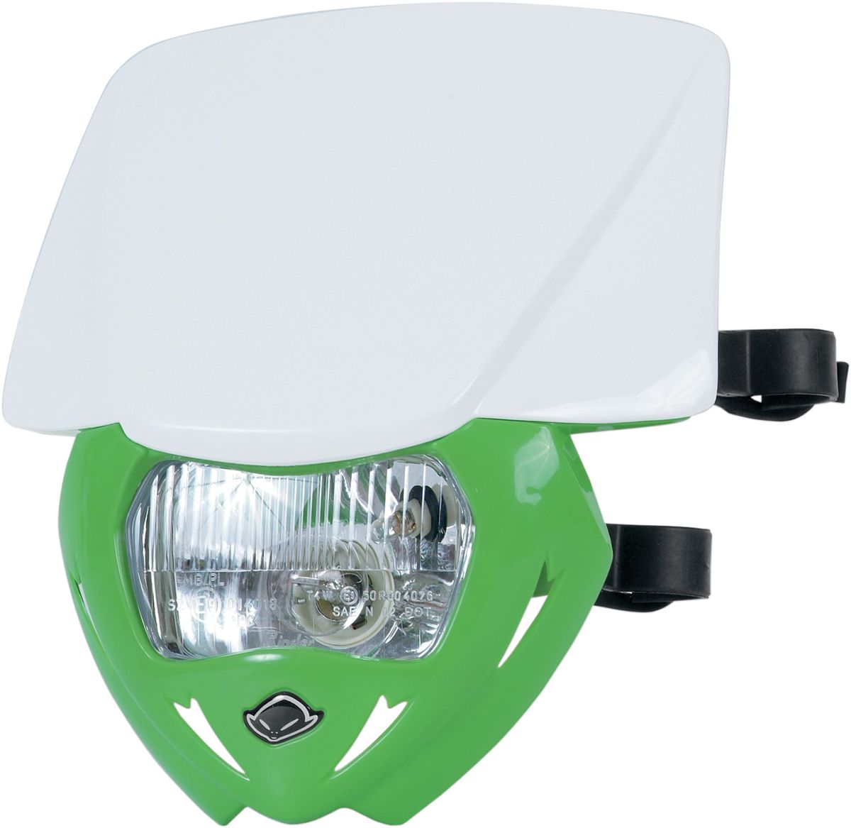 UFO PANTHER Lampenmaske (12V/35W) DUAL COLOR WHITE/KX-GREEN