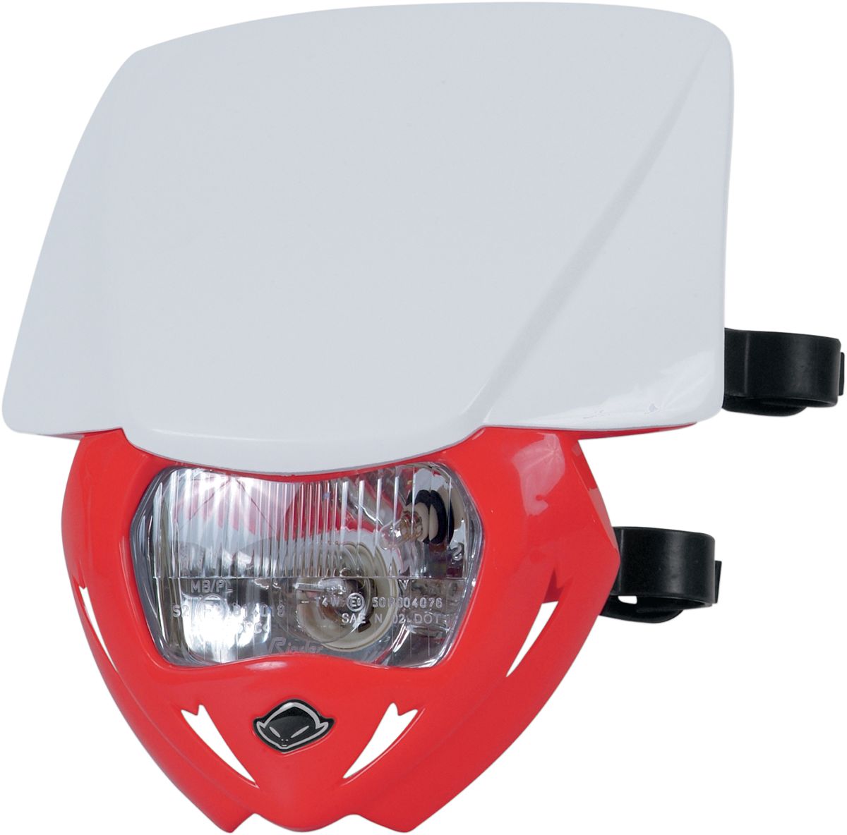 UFO PANTHER Lampenmaske (12V/35W) DUAL COLOR WHITE/CRF-RED