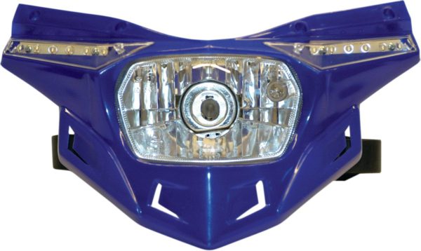 UFO STEALTH REPLACEMENT LOWER-PART (12V/35W & LED) REFLEX-BLUE