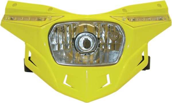 UFO STEALTH REPLACEMENT LOWER-PART (12V/35W & LED) RM-YELLOW