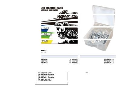 UFO HARDWARE TRACK RACING PACK YAMAHA/KAWASAKI/SUZUKI