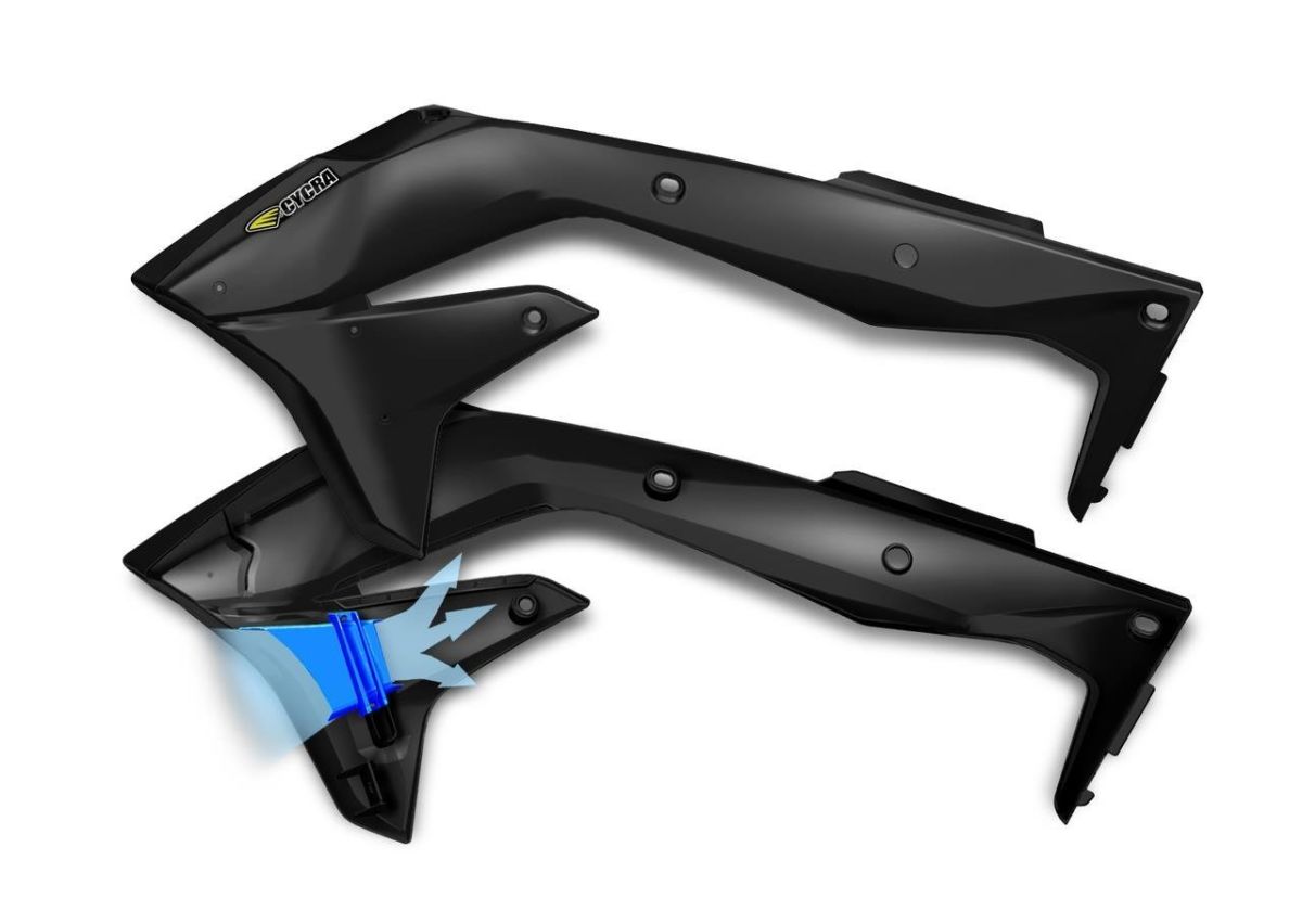 CYCRA POWERFLOW INTAKE KÜHLERSPOILER SUZUKI BLACK