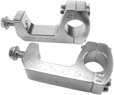 CYCRA PROBEND U-CLAMP SET PRO-TAPER (UP TO 2007) SILVER