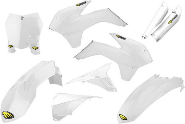 CYCRA POWERFLOW COMPLETE PLASTIKKIT für KTM SXF SX 125 250 350 450 2015 WHITE