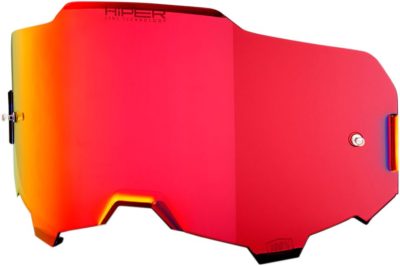 100% LENS GLAS ARMEGA HIPER VERSPIEGELT ROT RED