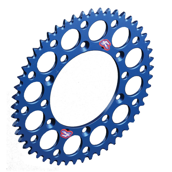 Renthal_Kettenrad_blau_1_502 Renthal Kettenrad Kettenblatt 47Z blue Yamaha YZ 65 18-