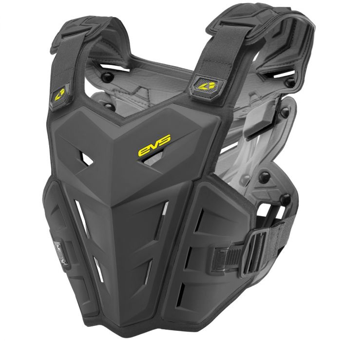 EVS F1 CHEST PROTECTOR BRUSTPANZER BLACK/HI-VIZ