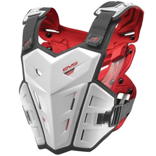 EVS F1 CHEST PROTECTOR BRUSTPANZER WHITE