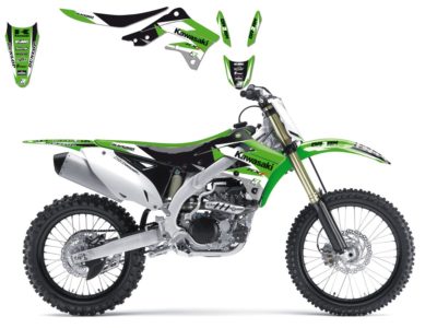 BLACKBIRD Dekorsatz Graphicskit mit Sitzbezug DREAM 3 Kawasaki KXF 450 12-15