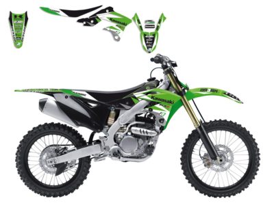 BLACKBIRD Dekorsatz Graphicskit mit Sitzbezug DREAM 3 Kawasaki KXF 250 13-16