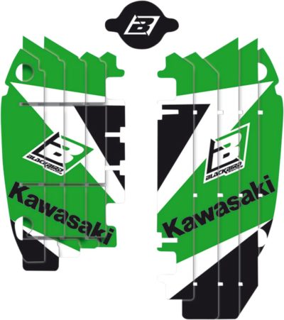 BLACKBIRD Kühlergrill Kühlerlamellen Dekor Kawasaki KXF 250 17-20