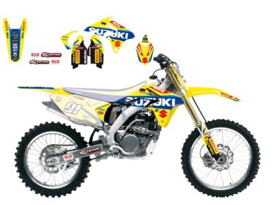 BLACKBIRD Dekorsatz Graphicskit Replica MXGP’17 Suzuki RMZ 450 08-17