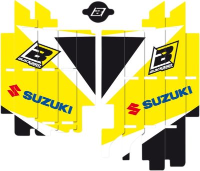 BLACKBIRD Kühlergrill Kühlerlamellen Dekor Suzuki RMZ 250 18-20