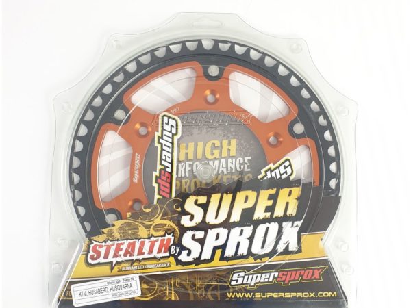 Supersprox Stealth Kettenrad für KTM SX SXF 125 250 300 350 450 51 Zähne Orange