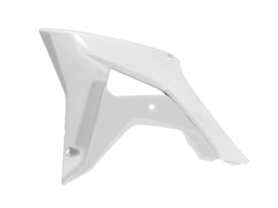 RTechmx Kühlerspoiler Honda CRF 450 17-20 / CRF 250 18-21 weiss
