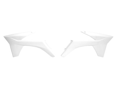 RTechmx Kühlerspoiler für KTM SXF 11-12, EXC 12-13 weiss
