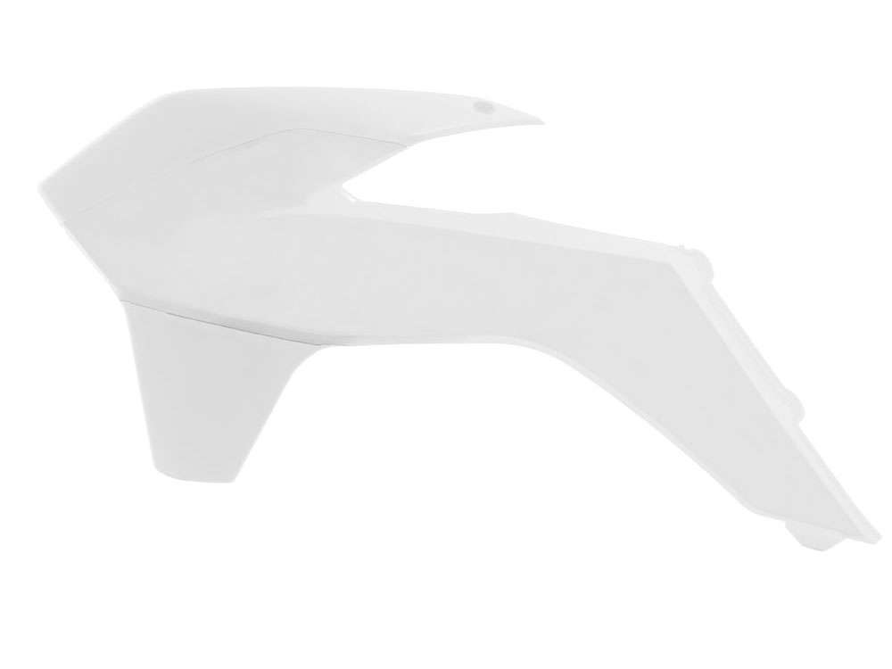 RTech Kühlerspoiler für KTM SXF 13- 15, EXC 14-16 weiss